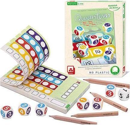 Actual product image ASS Altenburg Qwantum - Natureline, dice game, for 2-6 players, from 8 years (DE edition) (English, Czech)