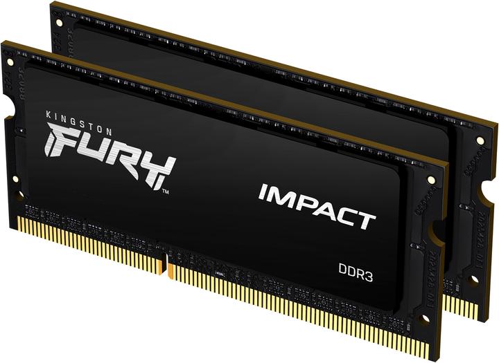 Actual product image Kingston FURY Impact (2 x 4GB, 1866 MHz, DDR3-RAM, SO-DIMM)