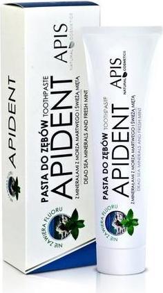 Actual product image Apis Natural Cosmetics Apis - Apident Toothpaste toothpaste with Dead Sea minerals and fresh mint 100ml (100 ml)