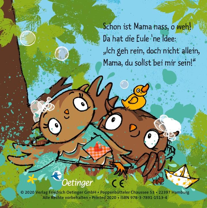Produktbild Die kleine Eule badet (Deutsch, Susanne Weber, 2020)