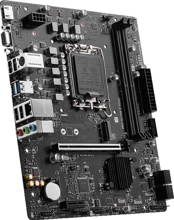 Produktbild MSI PRO H610M-E DDR4 (LGA 1700, Intel H610, mATX)