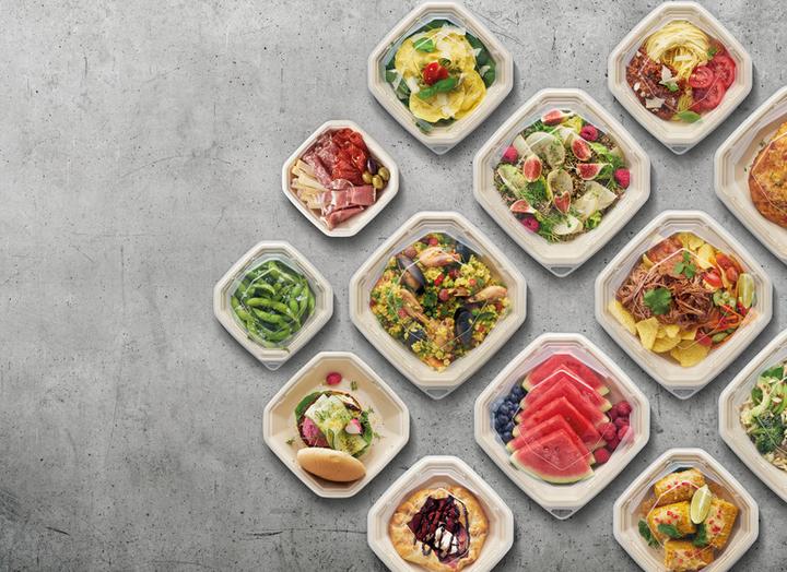 Produktbild Duni Take-away Boxen Octabagasse (50 x)