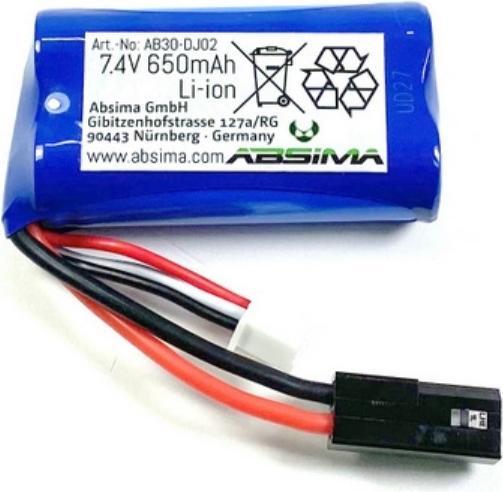 Absima Batteria Li-Lion (7.40 V, 650 mAh)