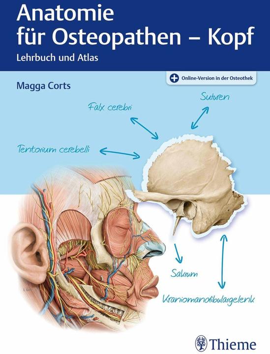 Actual product image Anatomie für Osteopathen - Kopf (German, Magga Corts, 2023)