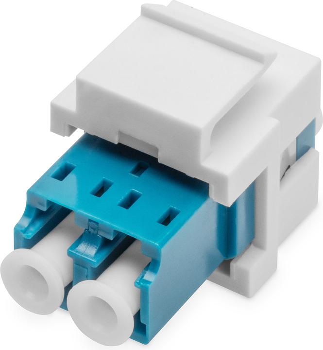 Digitus Fiber optic LC/LC duplex coupler, Singlemode, Keystone module (Keystone module)