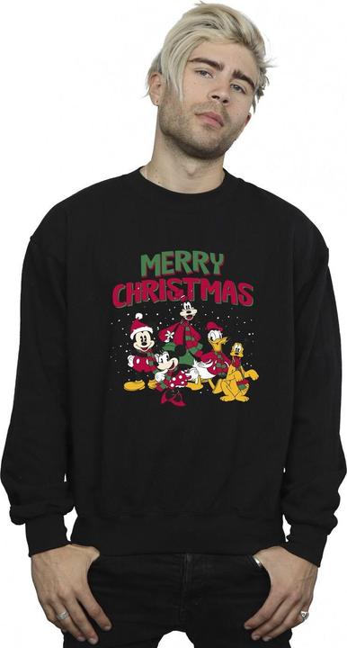 Immagine prodotto Disney Mickey Mouse Merry Christmas Characters Felpa Uomo (M)