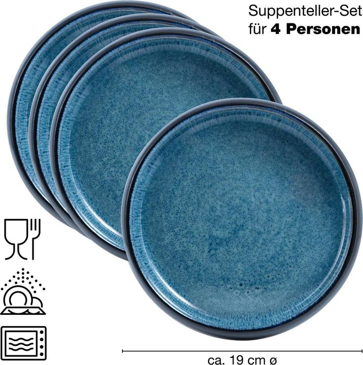 Actual product image Moritz & Moritz SOLID trays (19 cm, 0.80 l, 4 x)