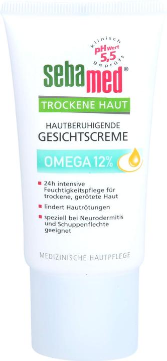 Actual product image Sebamed Dry Skin Omega 12% Face Cream, 50 ml CRE (50 ml, 24h cream)