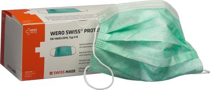 Immagine prodotto Wero Swiss Igienemaske proteggere (Tipo IIR, 50 x)