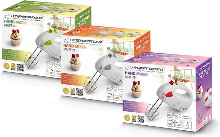 Image du produit Esperanza EKM007G Mixeur à main (150 W)