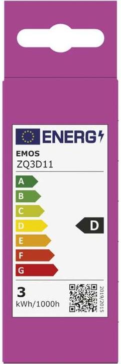 Energie-Label Emos Classic (E14, 2.50 W, 350 lm, 1 x, D)