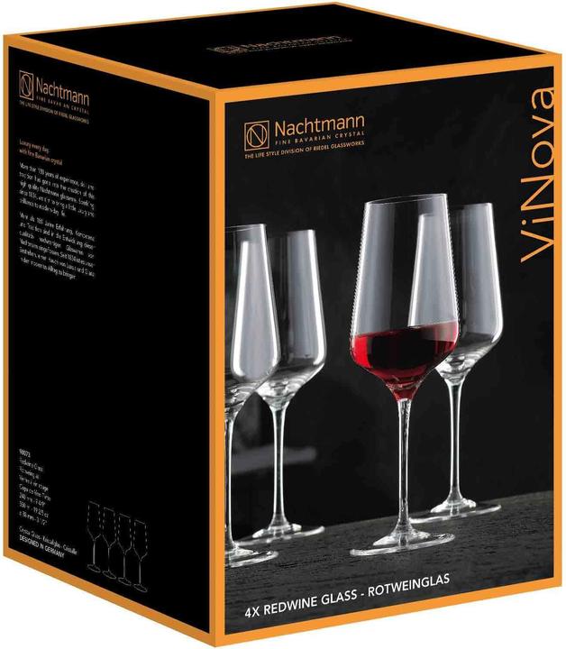 Produktbild Nachtmann ViNova (55 cl, 4 Gläser, Rotweingläser)