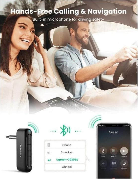 Immagine prodotto Ugreen adattatore auto (Ricevitore)