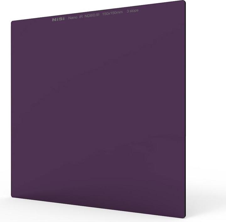 Image du produit Nisi Nano IR ND16 (1.2) 100x100mm 4 Stop (100 mm, Filtre gris neutre, 100 mm)