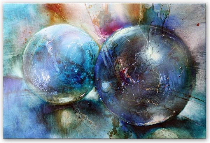 Image du produit Trenddeko Bijoux - Marbres Bleus (120 x 75 cm)
