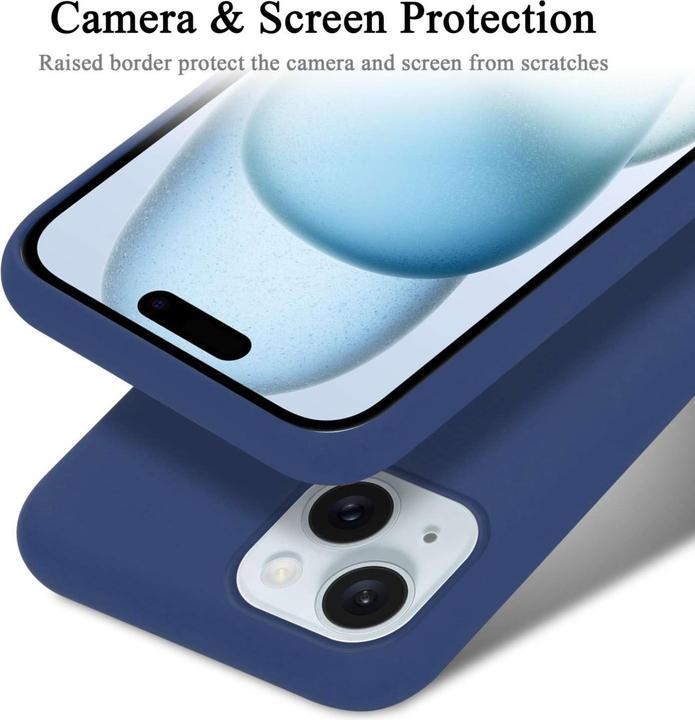 Produktbild Cadorabo Hülle für Apple iPhone 15 PLUS TPU im Liquid Case Design (Apple iPhone 15 Plus)