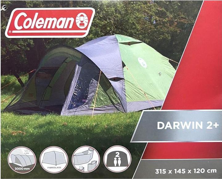 Image du produit Coleman Darwin 2 (Tente igloo, 2.80 kg, 2 personnes)