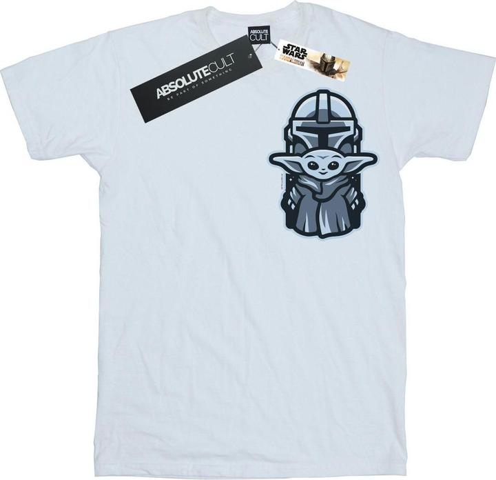 Star Wars The Mandalorian Mando Child Combo Breast Print TShirt (XL)