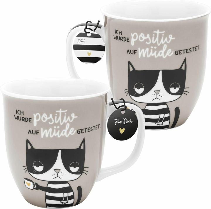 Produktbild Sheepworld Tasse Motiv Müde Katze (400 ml)