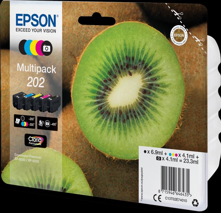 Immagine prodotto Epson 202 Claria Premium Multipack (M, PBK, FC, C, Y)