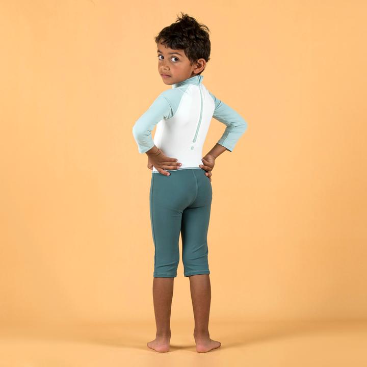 Produktbild Nabaiji UV-Schwimmanzug langarm Baby - blau Print (86, 85 C)