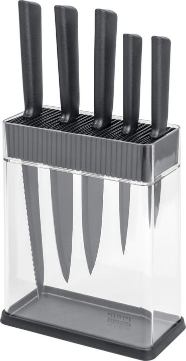 Kuhn Rikon Colori+ Set Messer & Block Vision 6-teilig