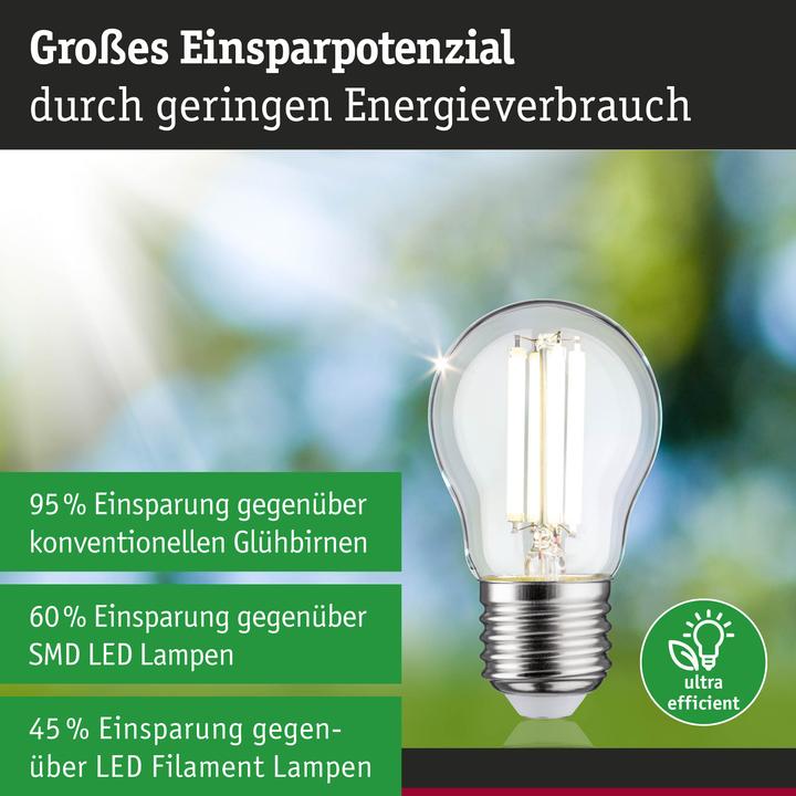Actual product image Paulmann Tropfen Eco-Line (E27, 2.50 W, 525 lm, 1 x, A)