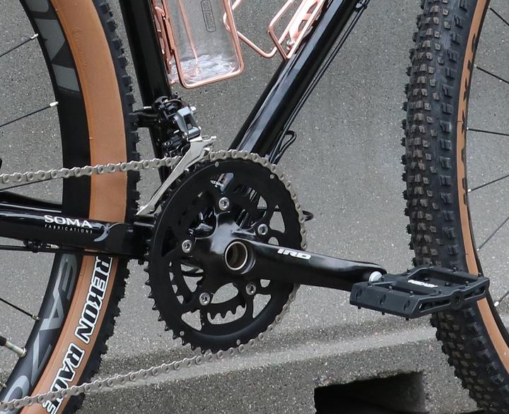 Interloc Racing Design IRD - Vortex Sub-Compact Crankset, 46/30T (Silber/175mm) (175 mm)