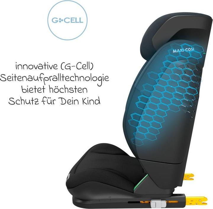 Actual product image Maxi-Cosi Mc Rodifix S I Size Tonal Black (Child seat, ECE R129/i-Size Standard)
