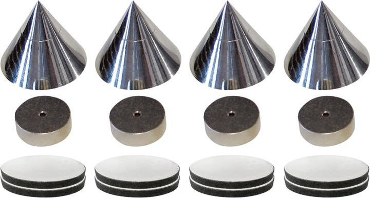 Actual product image Dynavox SubWattAbsorber set of 4 brass (Screen protective film)
