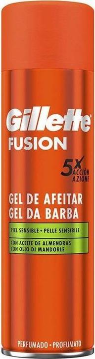 Gillette FUSION Rasiergel für empfindliche Haut 200ml (200 ml)