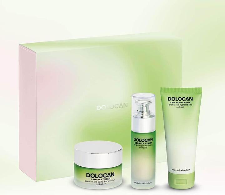 Actual product image Dolocan CBD Skincare Gift Set (Facial care set)