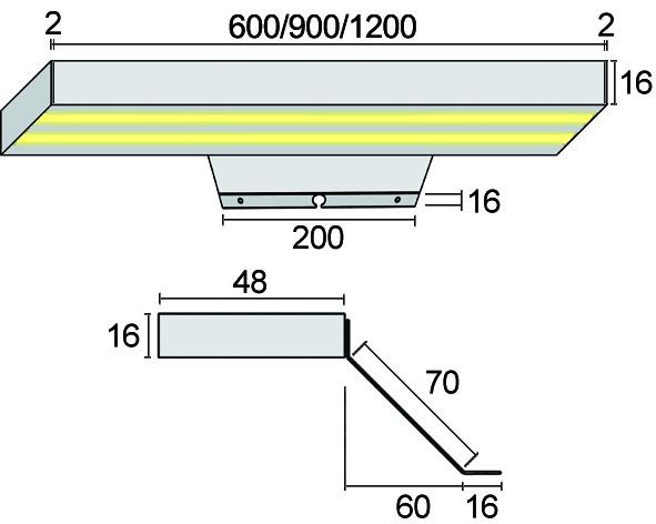 Produktbild L&S LED Aufbauleuchten Emotion Vario II 230 V (2838 lm)