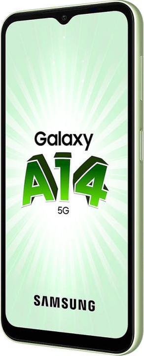 Image du produit Samsung Galaxy A14 5G (64 Go, Vert clair, 6.60", Double SIM, 5G)