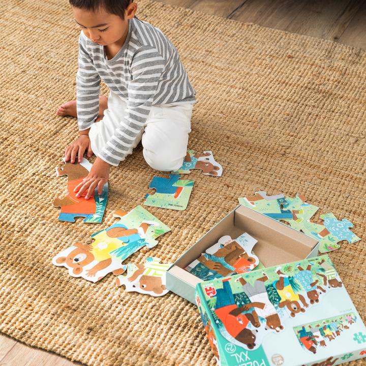 Actual product image Jumbo GOULA XXL puzzle bear family.55266 (16 pieces)