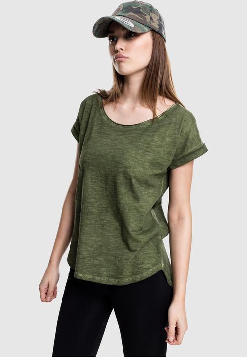 Image du produit Urban Classics Ladies Long Back Shaped Spray Dye Tee (L)