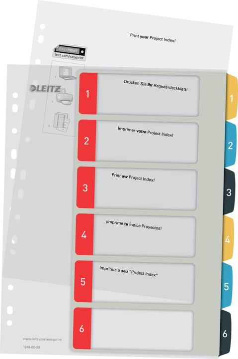 Produktbild Leitz Register Cosy 1-6