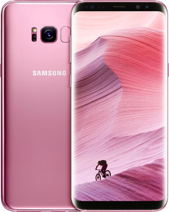 Produktbild Samsung Galaxy S8 (64 GB, Rose Pink, 5.80", Single SIM, 12 Mpx, 4G)