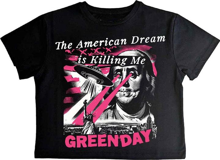 Green Day American Dream Kurzes Top