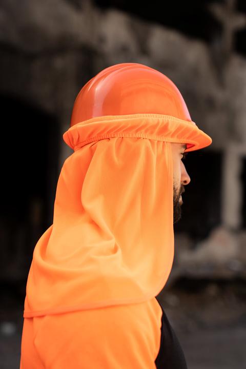 Actual product image Korntex UV neck guard (Hearing protection replacement pads)