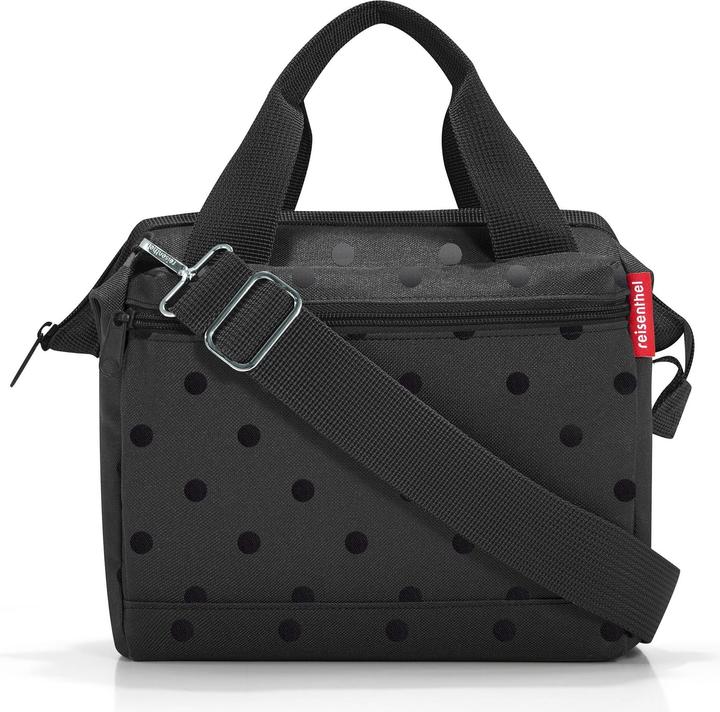 Actual product image reisenthel allrounder cross glossy dots black
