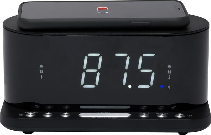 Actual product image Denver CRQ-110 Radio Receiver Clock Digital Black