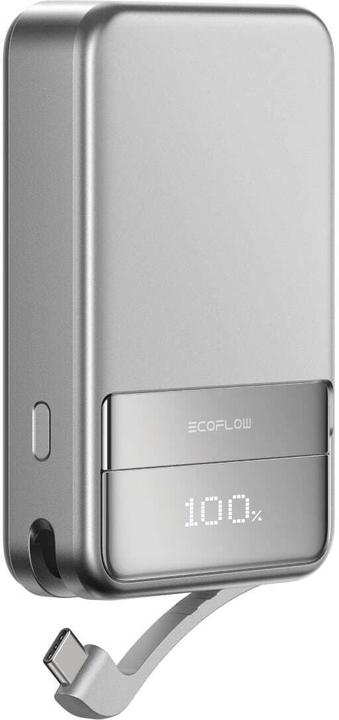 Produktbild EcoFlow RAPID Magnetic Powerbank silver 10.000mAh (10000 mAh, 65 W)