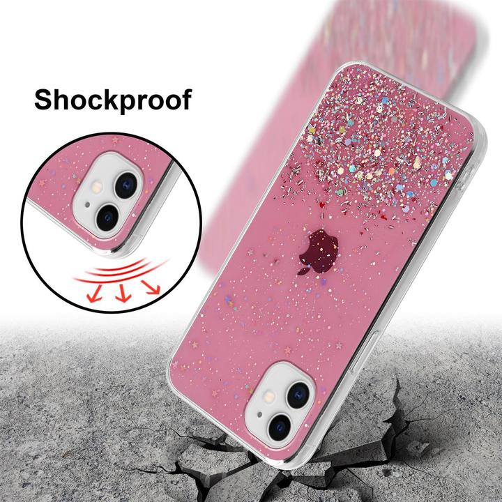 Image du produit Cadorabo Couverture TPU paillettes scintillantes (Apple iPhone 11 Pro)