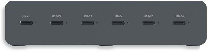 Actual product image LMP USB-C 6-Port GaN Power Adapter 72W for iPad with switch on (72 W)