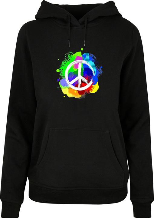 Immagine prodotto Merchcode Donna Peace - Felpa con cappuccio Graffiti Basic - 161627 (XS)
