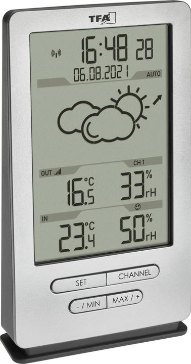 Image du produit TFA Digitale Funk-Wetterstation mit Aussensensor