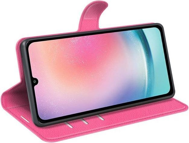Produktbild MU Classic Litchi Leder Bookcover Series (Samsung Galaxy A25)