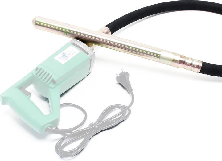 Actual product image Wiltec Vibrating Poker Bottle Ø35mm with 200cm Hose for Electric Concrete Vibrator Shaking Needle