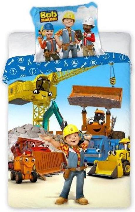 Produktbild Faro Babybettwäsche Bob der Baumeister (40 x 60 cm, 100 x 135 cm)